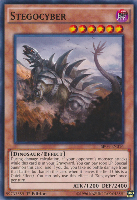 Stegocyber [SR04-EN016] Common | Card Merchant Takapuna