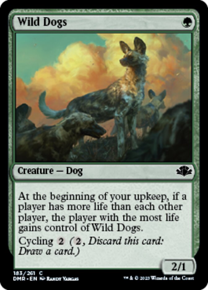 Wild Dogs [Dominaria Remastered] | Card Merchant Takapuna