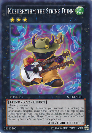 Muzurhythm the String Djinn [SP14-EN028] Starfoil Rare | Card Merchant Takapuna