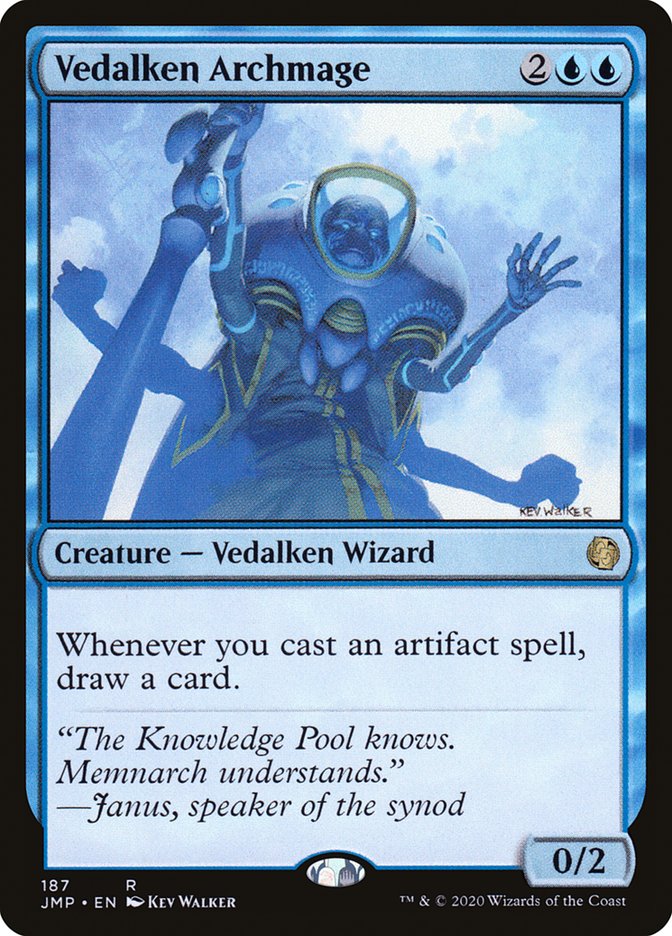 Vedalken Archmage [Jumpstart] | Card Merchant Takapuna