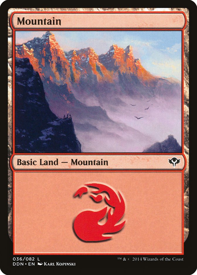 Mountain (36) [Duel Decks: Speed vs. Cunning] | Card Merchant Takapuna