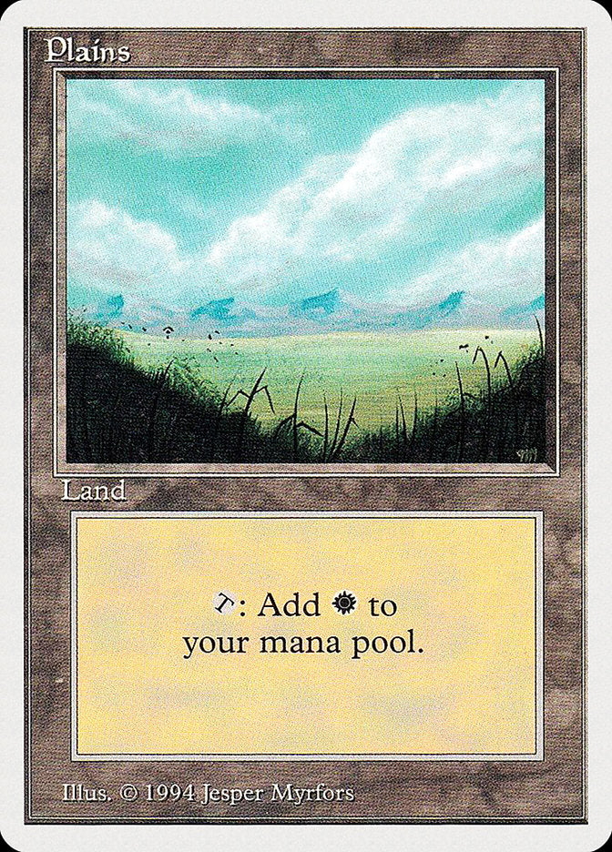 Plains (292) [Summer Magic / Edgar] | Card Merchant Takapuna