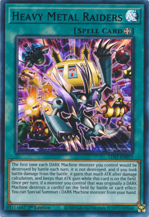 Heavy Metal Raiders (Purple) [LDS1-EN077] Ultra Rare | Card Merchant Takapuna