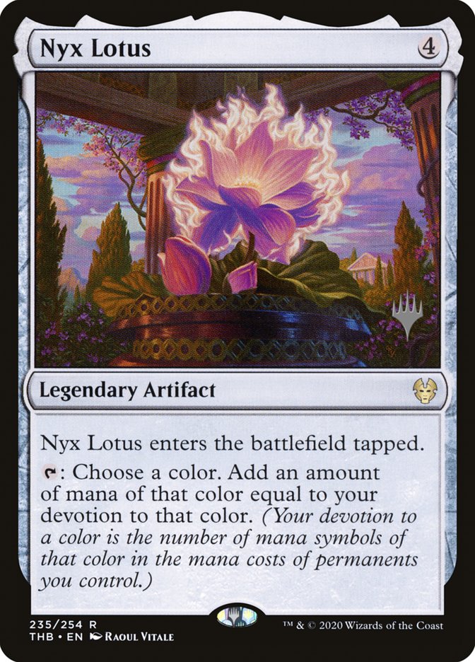 Nyx Lotus (Promo Pack) [Theros Beyond Death Promos] | Card Merchant Takapuna