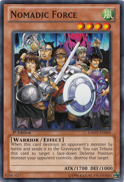 Nomadic Force [GAOV-EN040] Common | Card Merchant Takapuna