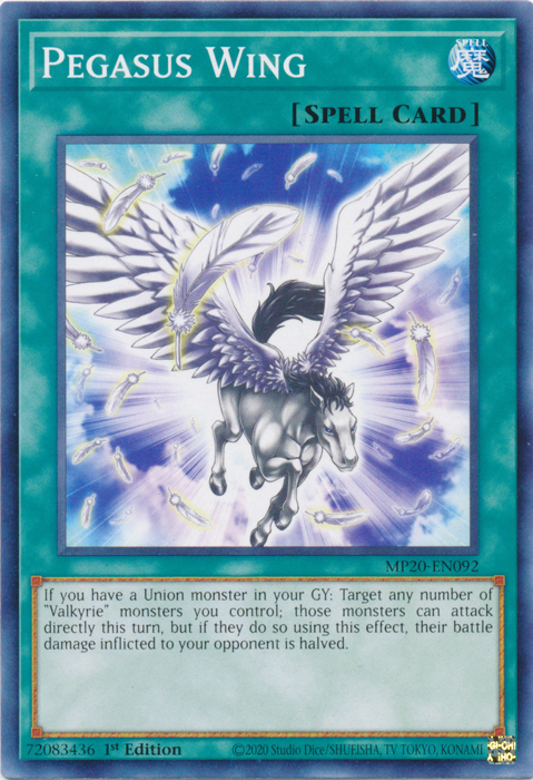 Pegasus Wing [MP20-EN092] Common | Card Merchant Takapuna