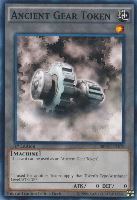 Ancient Gear Token [SR03-ENTKN] Common | Card Merchant Takapuna