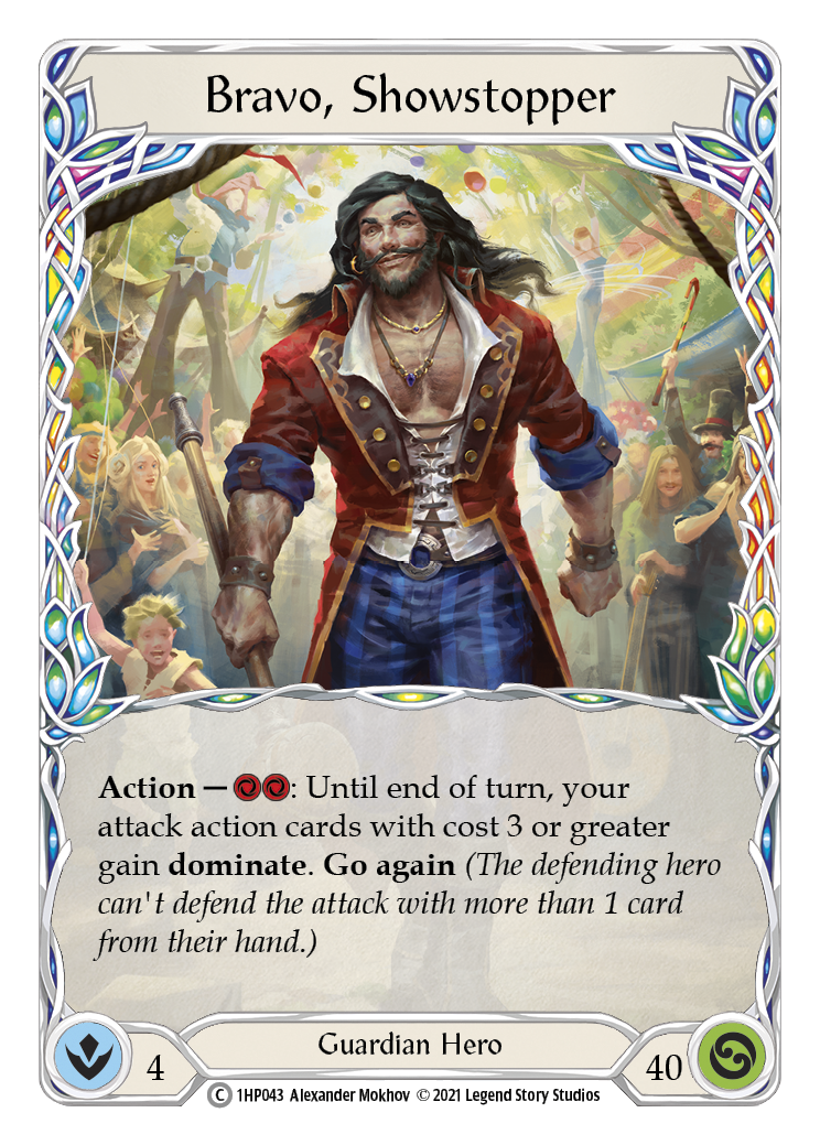 Bravo, Showstopper [1HP043] (History Pack 1) | Card Merchant Takapuna