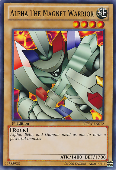 Alpha the Magnet Warrior [LCYW-EN012] Common | Card Merchant Takapuna