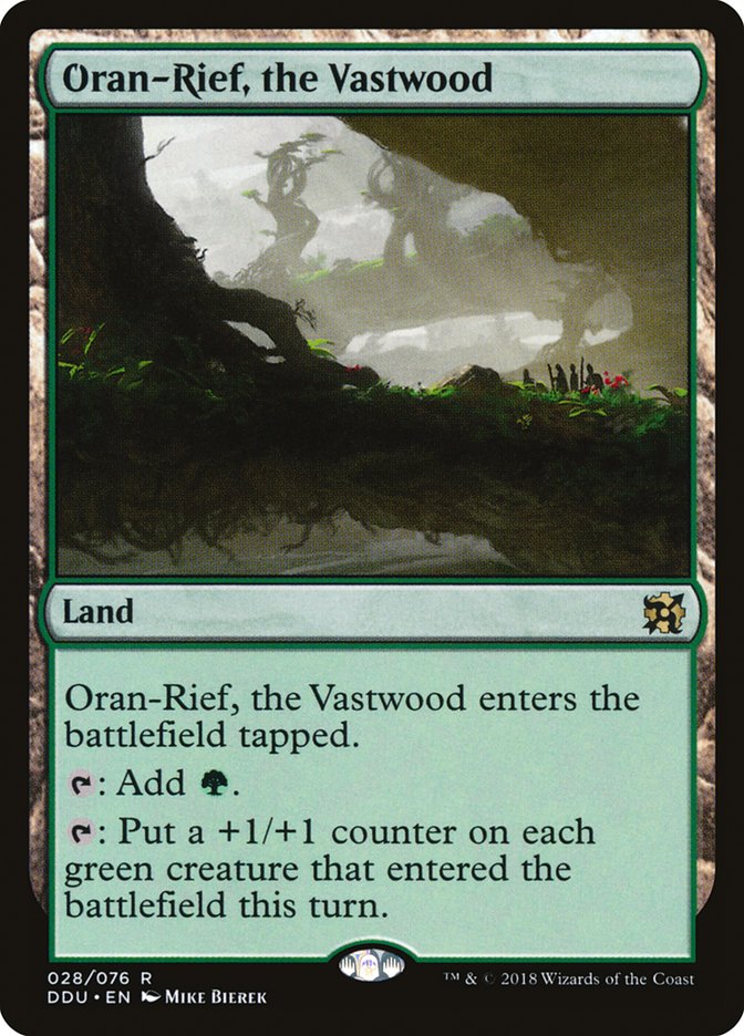 Oran-Rief, the Vastwood [Duel Decks: Elves vs. Inventors] | Card Merchant Takapuna