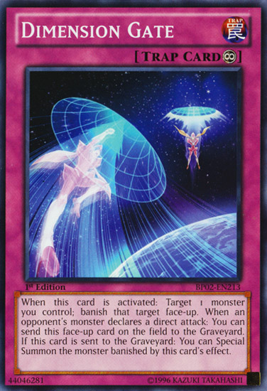 Dimension Gate [BP02-EN213] Mosaic Rare | Card Merchant Takapuna