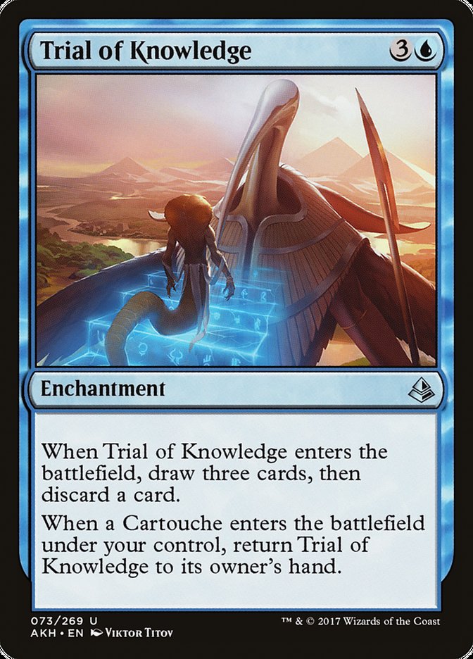 Trial of Knowledge [Amonkhet] | Card Merchant Takapuna