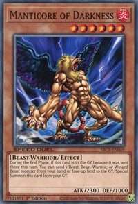 Manticore of Darkness [SBCB-EN049] Common | Card Merchant Takapuna