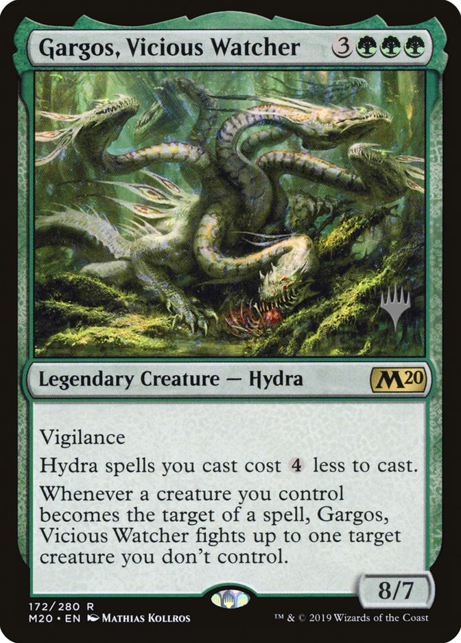 Gargos, Vicious Watcher (Promo Pack) [Core Set 2020 Promos] | Card Merchant Takapuna