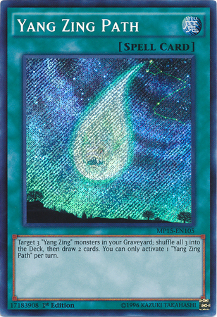 Yang Zing Path [MP15-EN105] Secret Rare | Card Merchant Takapuna