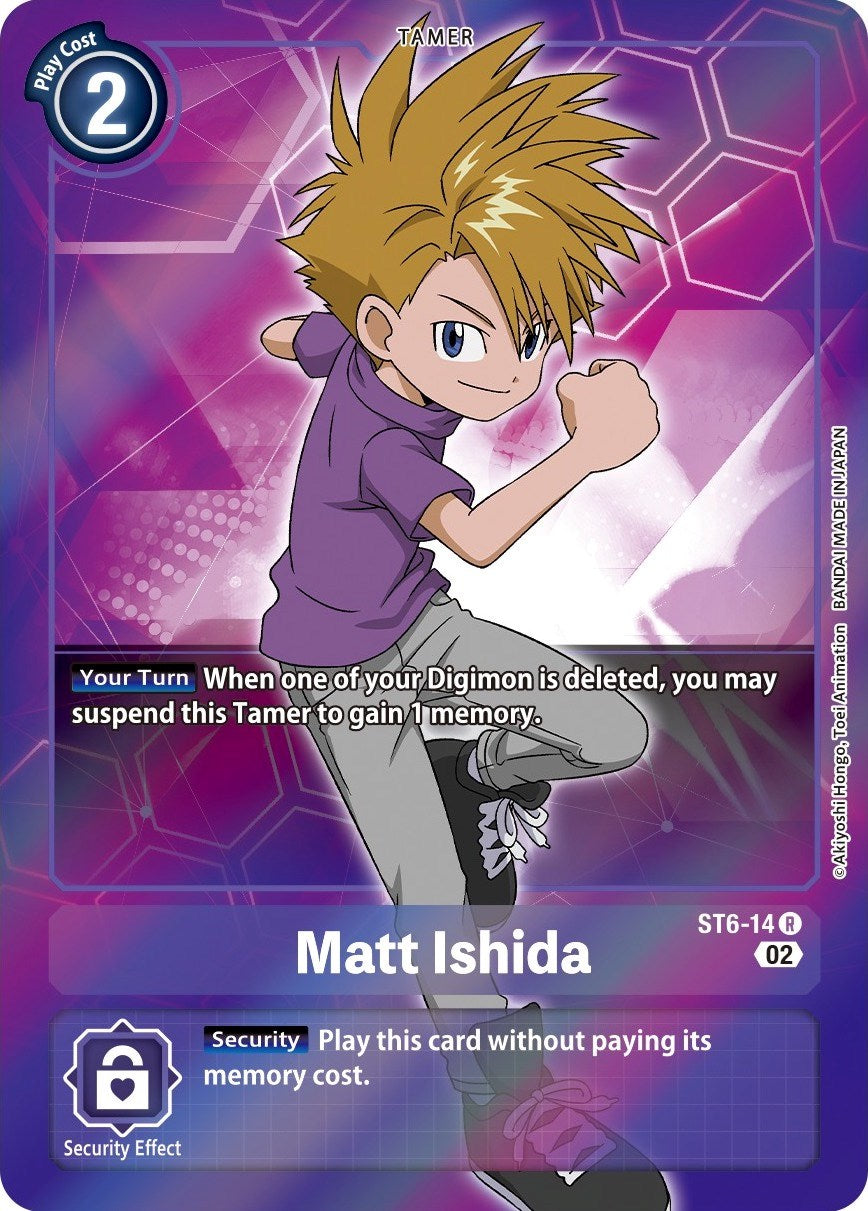 Matt Ishida [ST6-14] (Alternate Art) [Starter Deck: Ragnaloardmon] | Card Merchant Takapuna