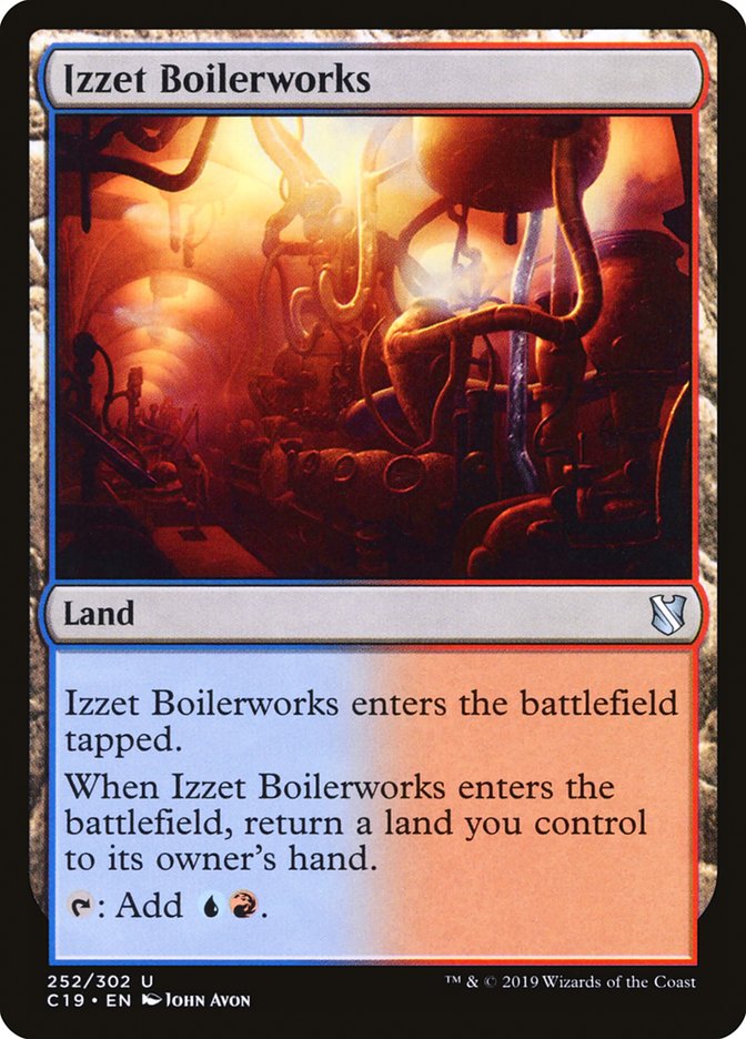 Izzet Boilerworks [Commander 2019] | Card Merchant Takapuna