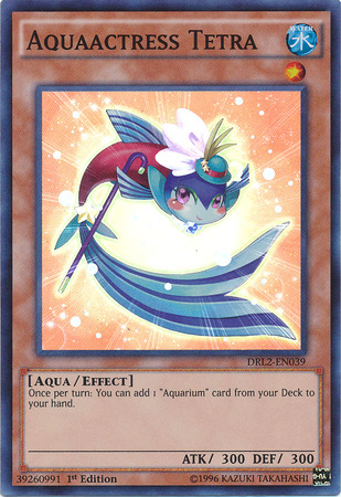 Aquaactress Tetra [DRL2-EN039] Super Rare | Card Merchant Takapuna