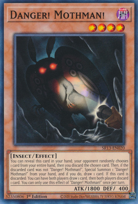 Danger! Mothman! [SR13-EN020] Common | Card Merchant Takapuna