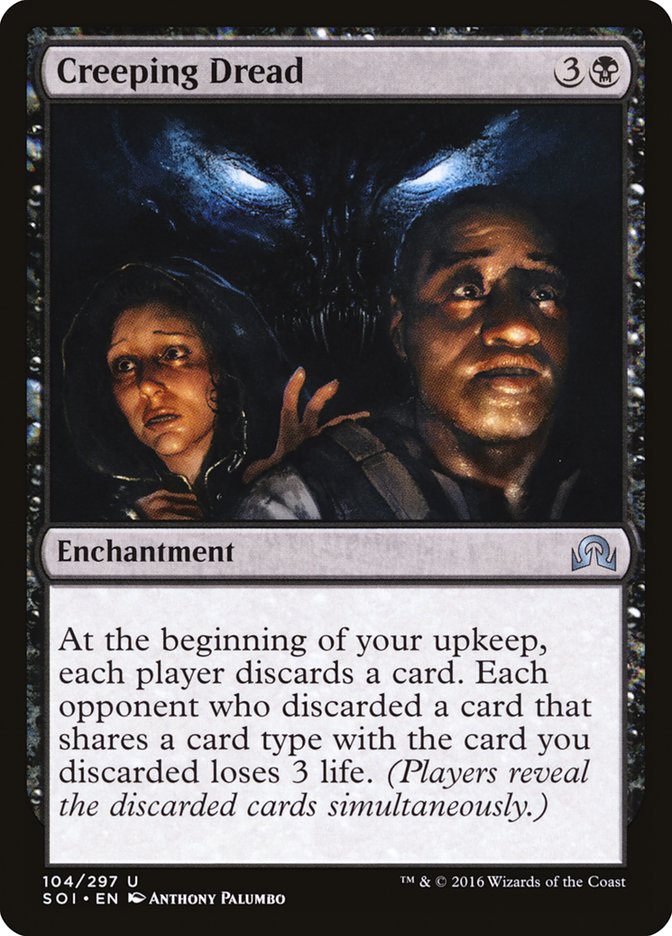 Creeping Dread [Shadows over Innistrad] | Card Merchant Takapuna