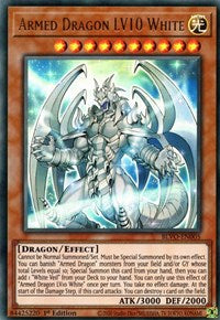 Armed Dragon LV10 White [BLVO-EN005] Ultra Rare | Card Merchant Takapuna