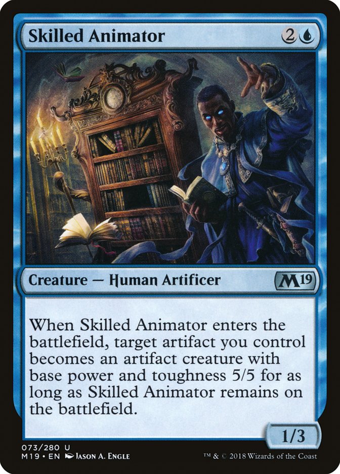 Skilled Animator [Core Set 2019] | Card Merchant Takapuna