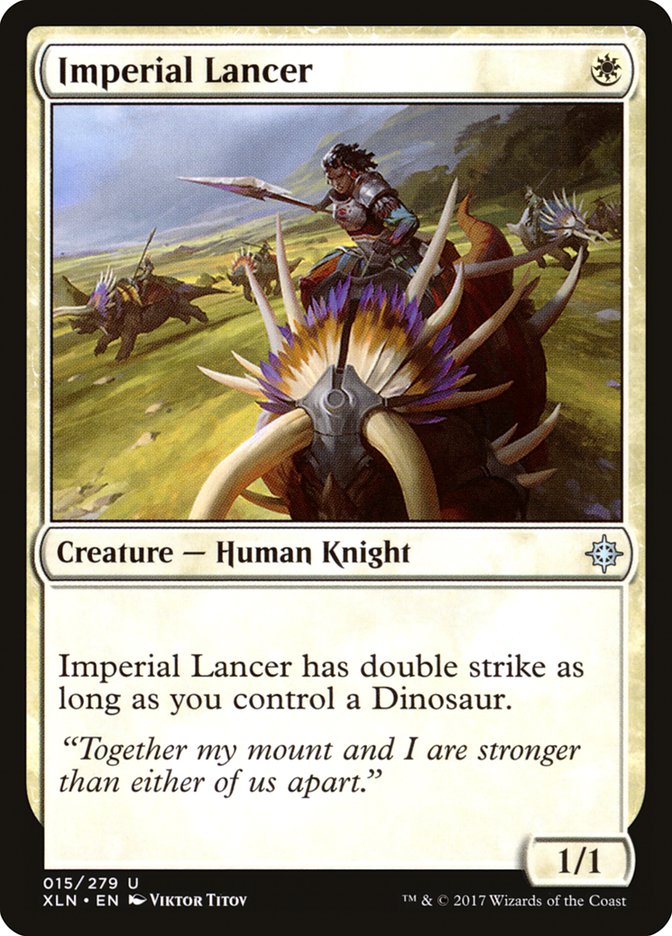 Imperial Lancer [Ixalan] | Card Merchant Takapuna