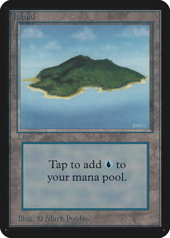 Island (289) [Alpha Edition] | Card Merchant Takapuna