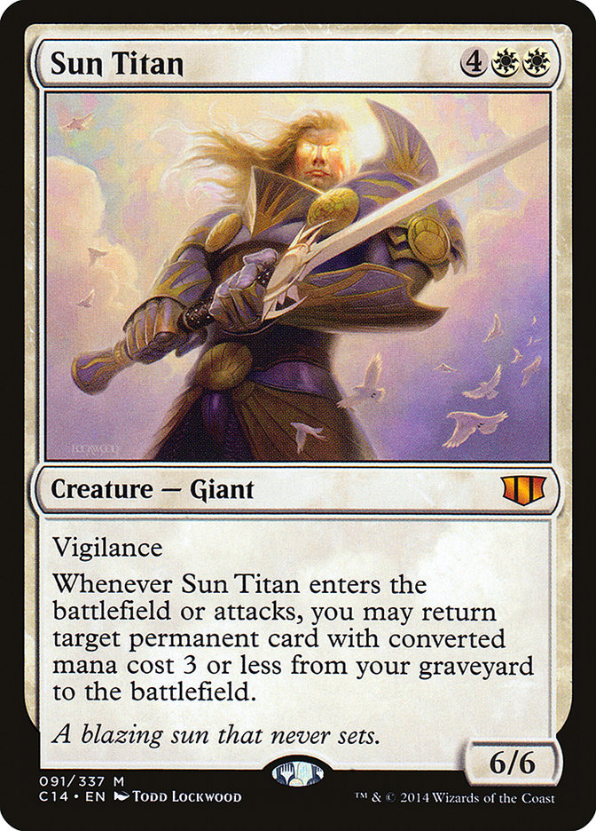 Sun Titan [Commander 2014] | Card Merchant Takapuna