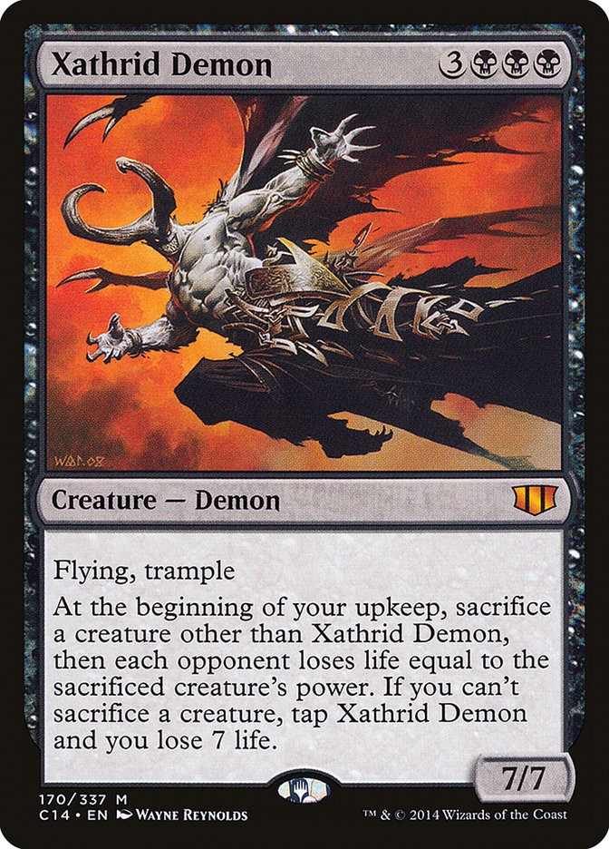 Xathrid Demon [Commander 2014] | Card Merchant Takapuna