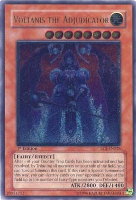 Voltanis the Adjudicator [EOJ-EN023] Ultimate Rare | Card Merchant Takapuna