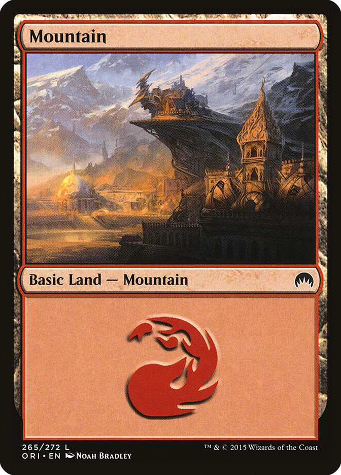 Mountain (265) [Magic Origins] | Card Merchant Takapuna