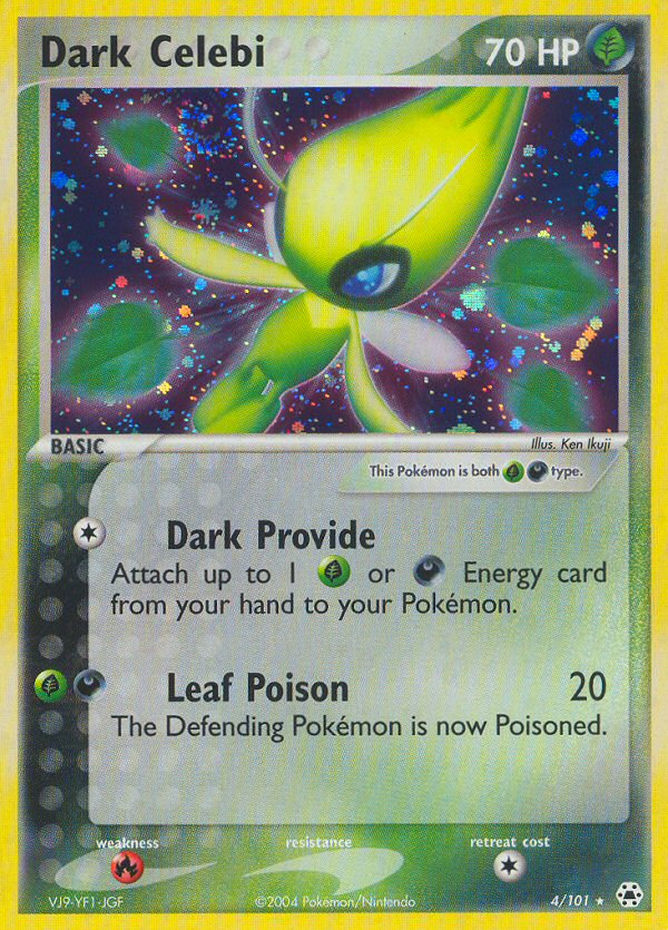 Dark Celebi (4/101) [EX: Hidden Legends] | Card Merchant Takapuna