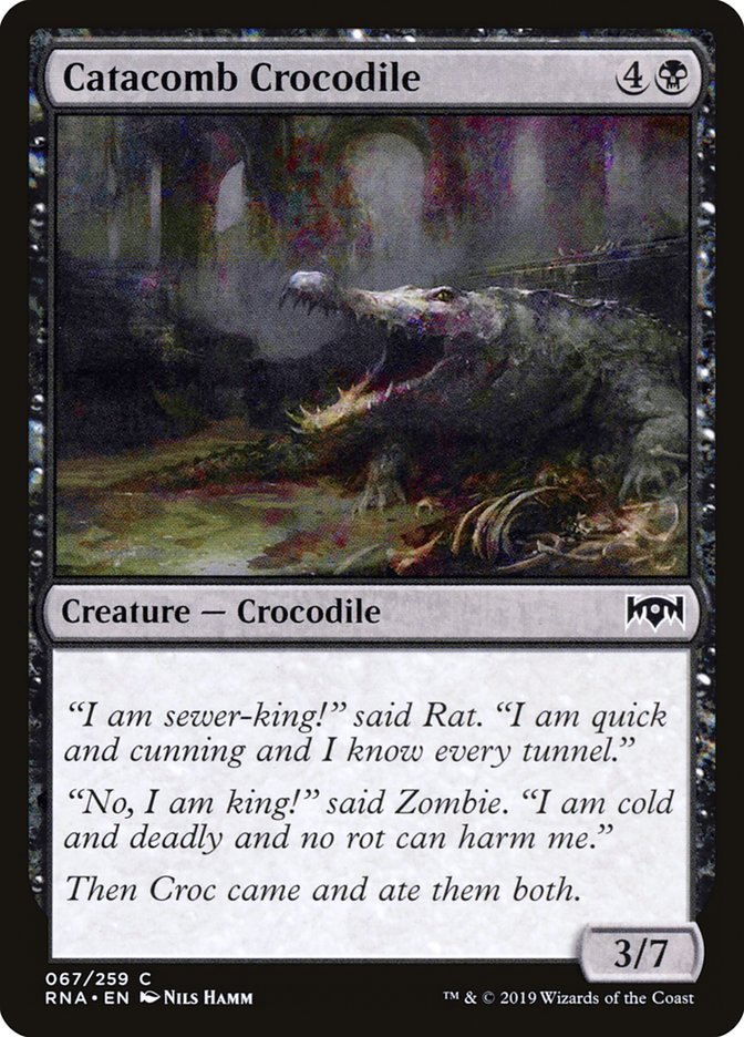 Catacomb Crocodile [Ravnica Allegiance] | Card Merchant Takapuna