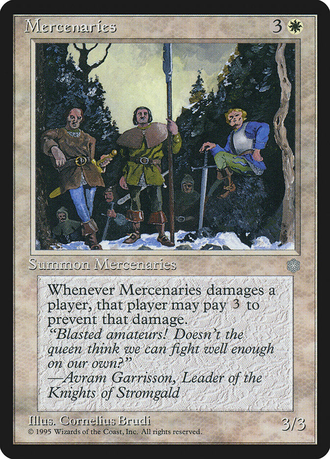 Mercenaries [Ice Age] | Card Merchant Takapuna