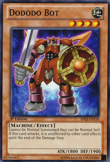 Dododo Bot [BP02-EN118] Mosaic Rare | Card Merchant Takapuna