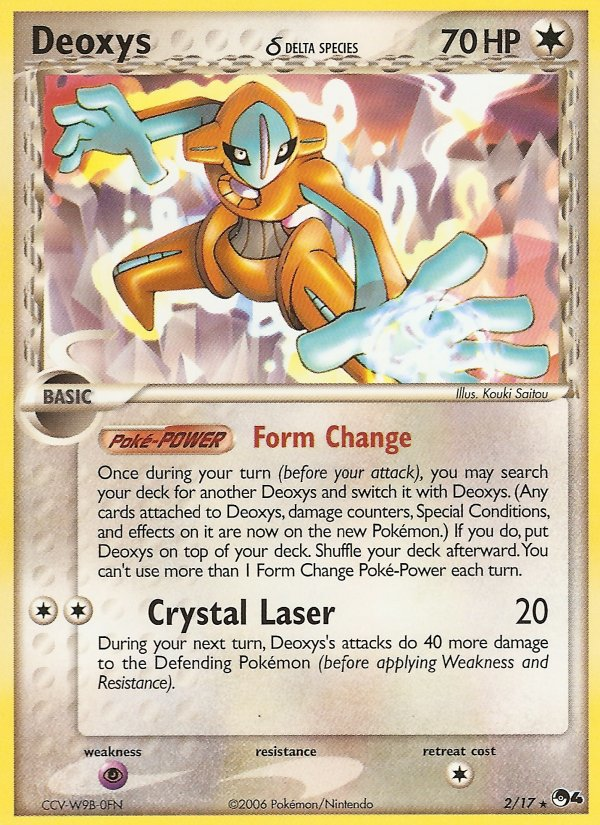 Deoxys (2/17) (Delta Species) [POP Series 4] | Card Merchant Takapuna