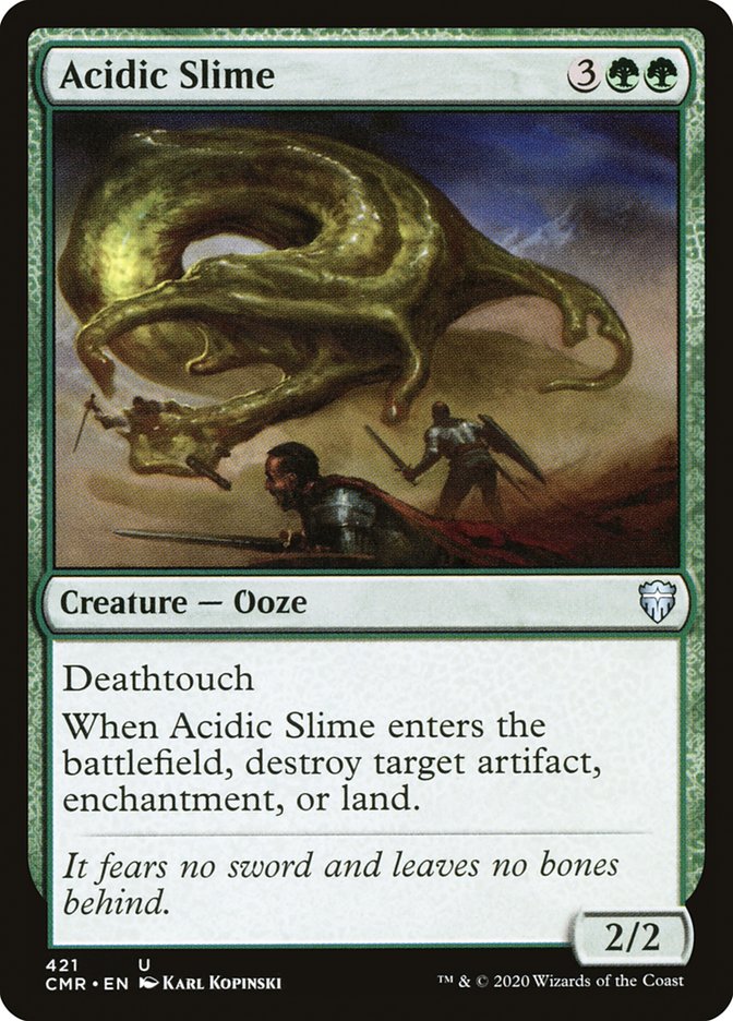 Acidic Slime [Commander Legends] | Card Merchant Takapuna