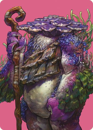 Slimefoot, the Stowaway Art Card [Commander Masters Art Series] | Card Merchant Takapuna