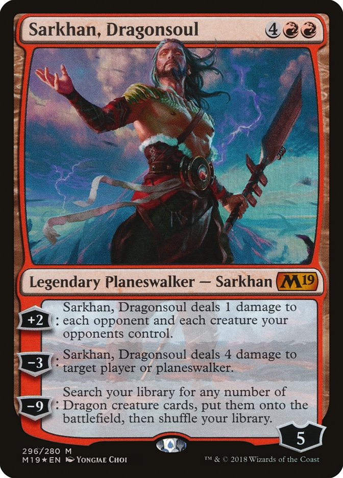 Sarkhan, Dragonsoul [Core Set 2019] | Card Merchant Takapuna