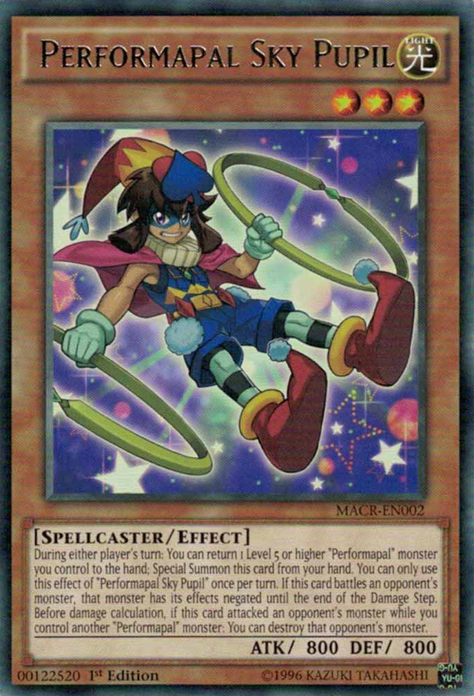 Performapal Sky Pupil [MACR-EN002] Rare | Card Merchant Takapuna