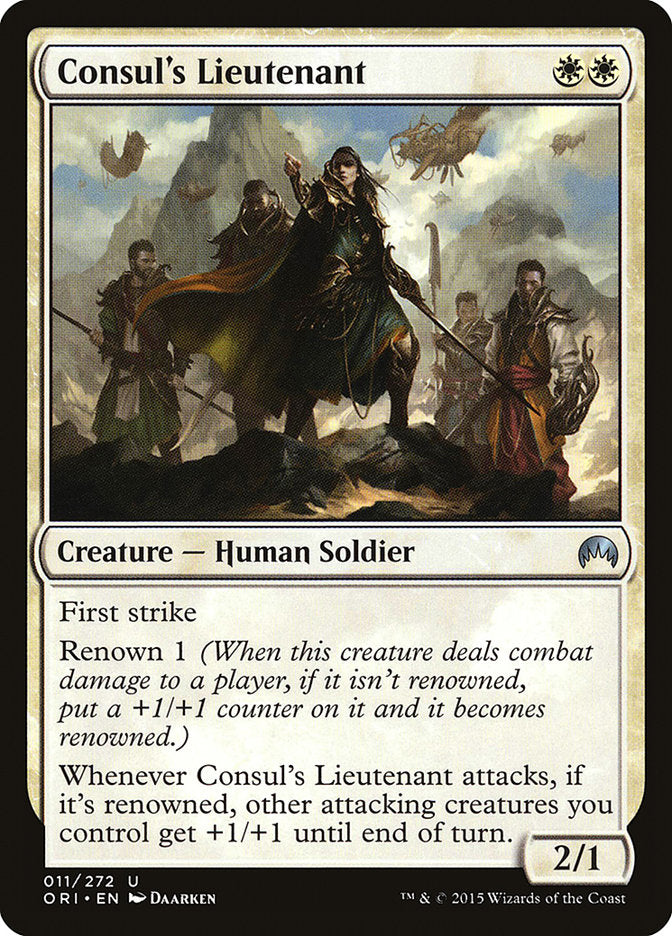 Consul's Lieutenant [Magic Origins] | Card Merchant Takapuna