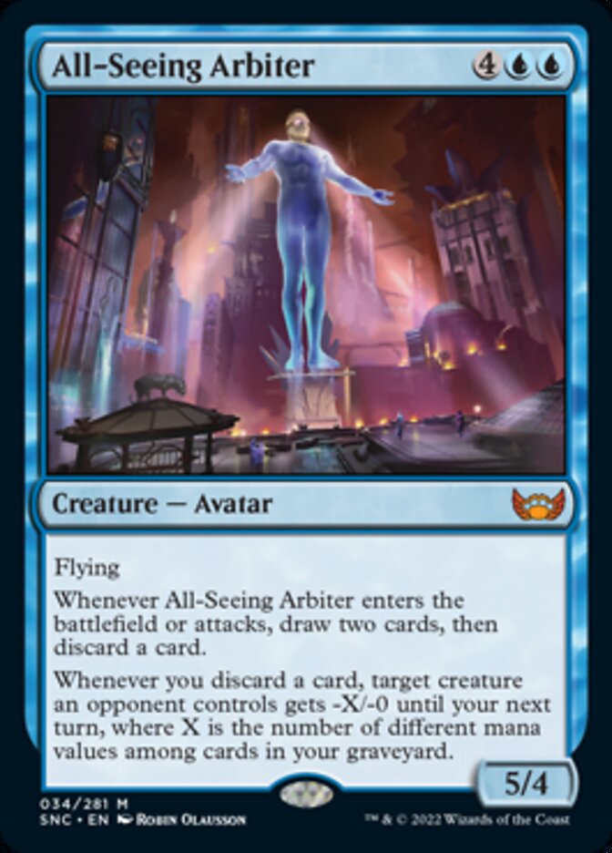 All-Seeing Arbiter [Streets of New Capenna] | Card Merchant Takapuna