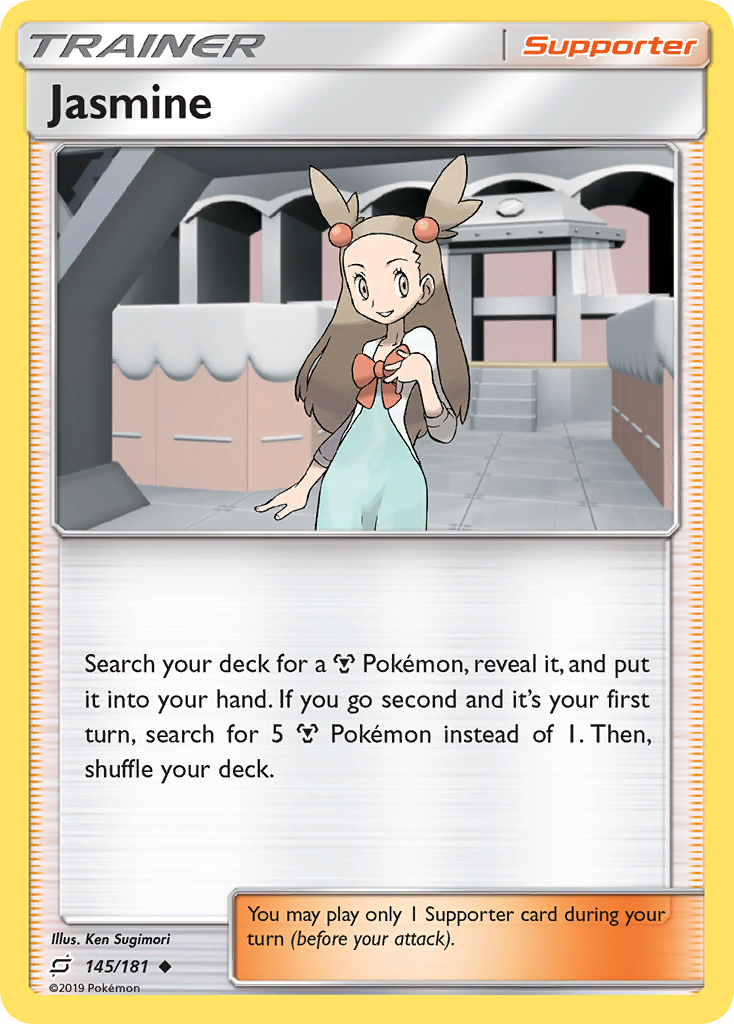 Jasmine (145/181) [Sun & Moon: Team Up] | Card Merchant Takapuna