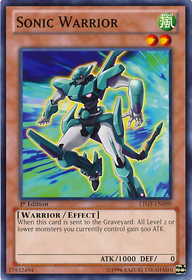 Sonic Warrior [LTGY-EN090] Common | Card Merchant Takapuna