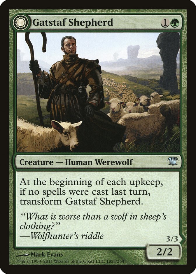 Gatstaf Shepherd // Gatstaf Howler [Innistrad] | Card Merchant Takapuna