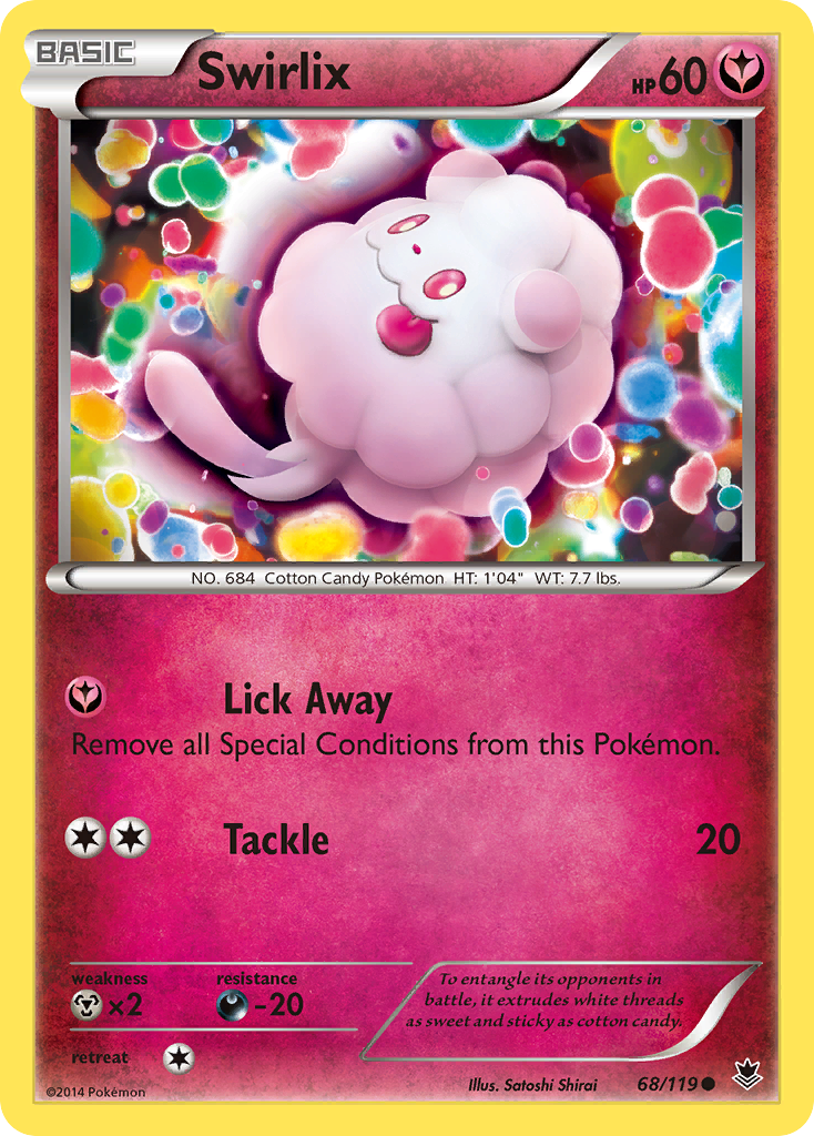 Swirlix (68/119) [XY: Phantom Forces] | Card Merchant Takapuna