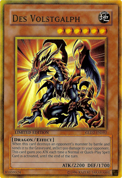 Des Volstgalph [GLD2-EN002] Ultra Rare | Card Merchant Takapuna