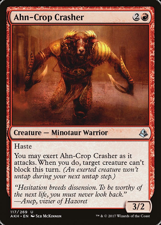 Ahn-Crop Crasher [Amonkhet] | Card Merchant Takapuna