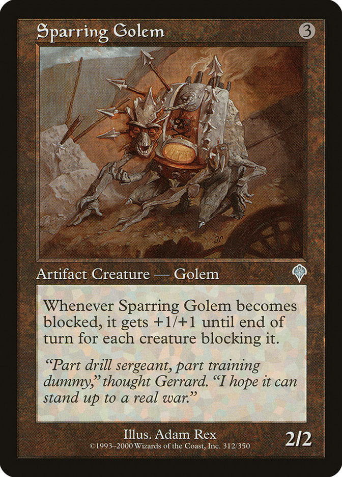 Sparring Golem [Invasion] | Card Merchant Takapuna